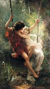 Pierre-Auguste Cot Springtime1 oil painting artist